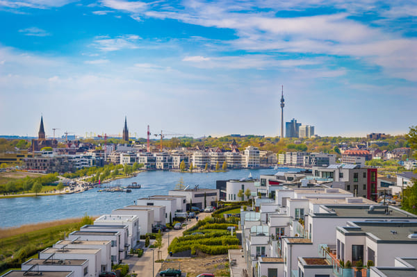 Blick auf die Stadt Dortmund