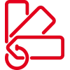 Icon mit roter Kontur: die Stil- und Landhaustüren sind höchst individualisierbar